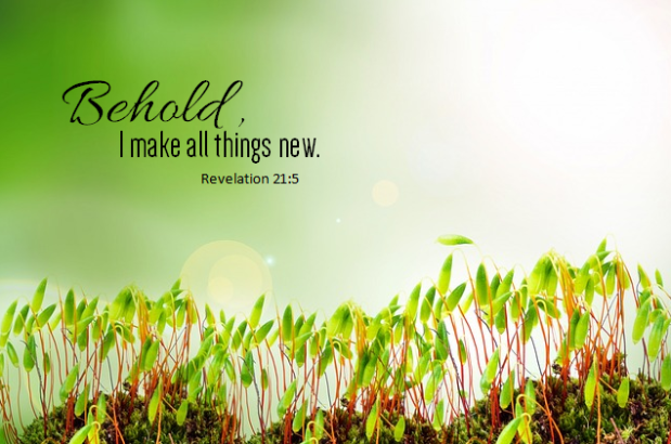 “Behold, I make all things new.”